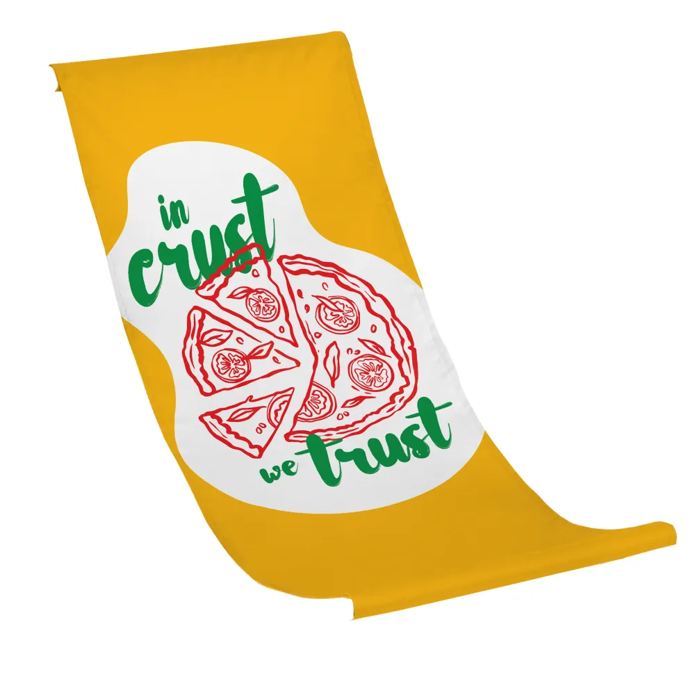 CRUST WE TRUST Lounger Canvas