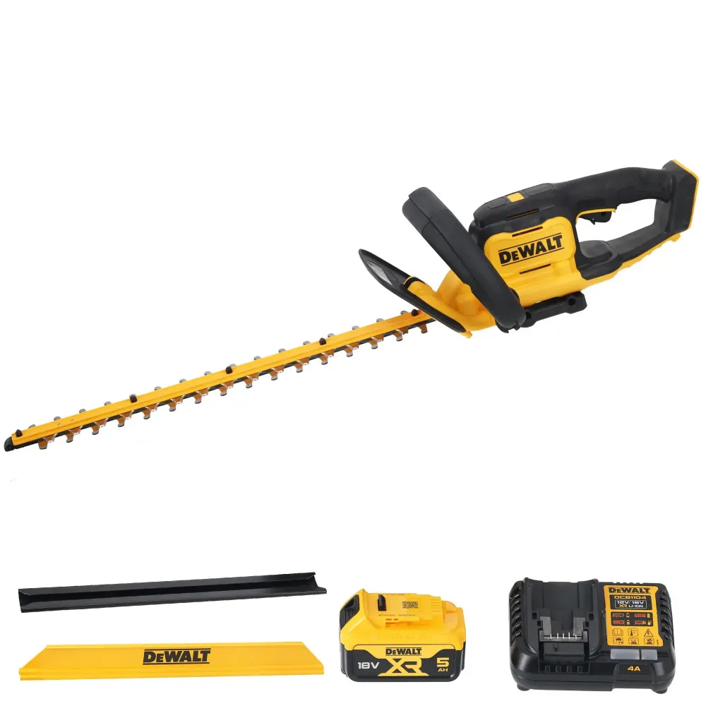 Mașă de tuns gard viu Dewalt DCMHT564P1-QW 18V 5Ah