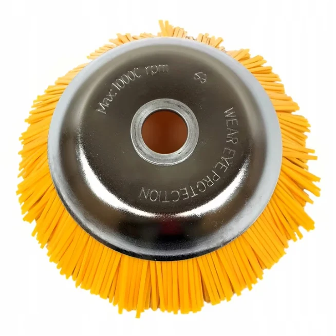 Disc tip perie-matura rotunda pentru motocoasa 200mm, pentru curatarea suprafetelor