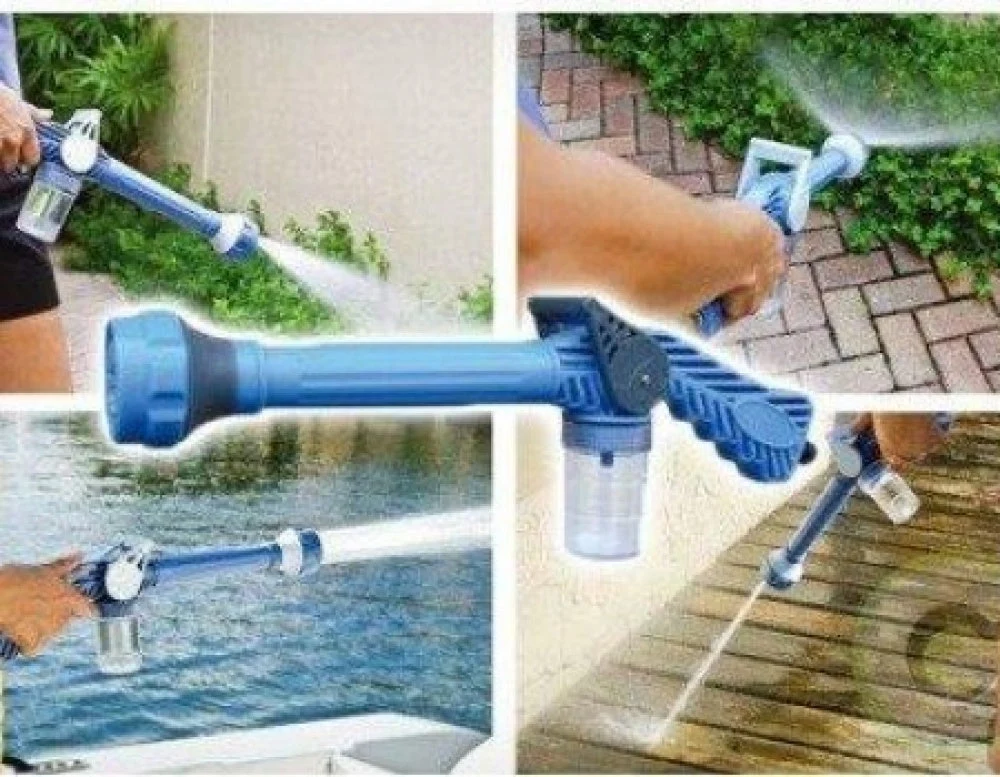 Dispozitiv de apa cu 8 tipuri de jet - perfect pentru casa, gradina, masina