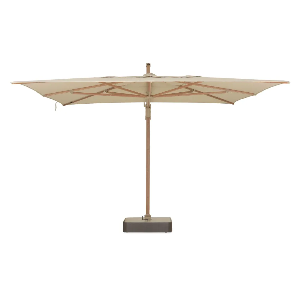 FINCA Umbrelă dreptunghiulară, bază inclusă, 300x400cm