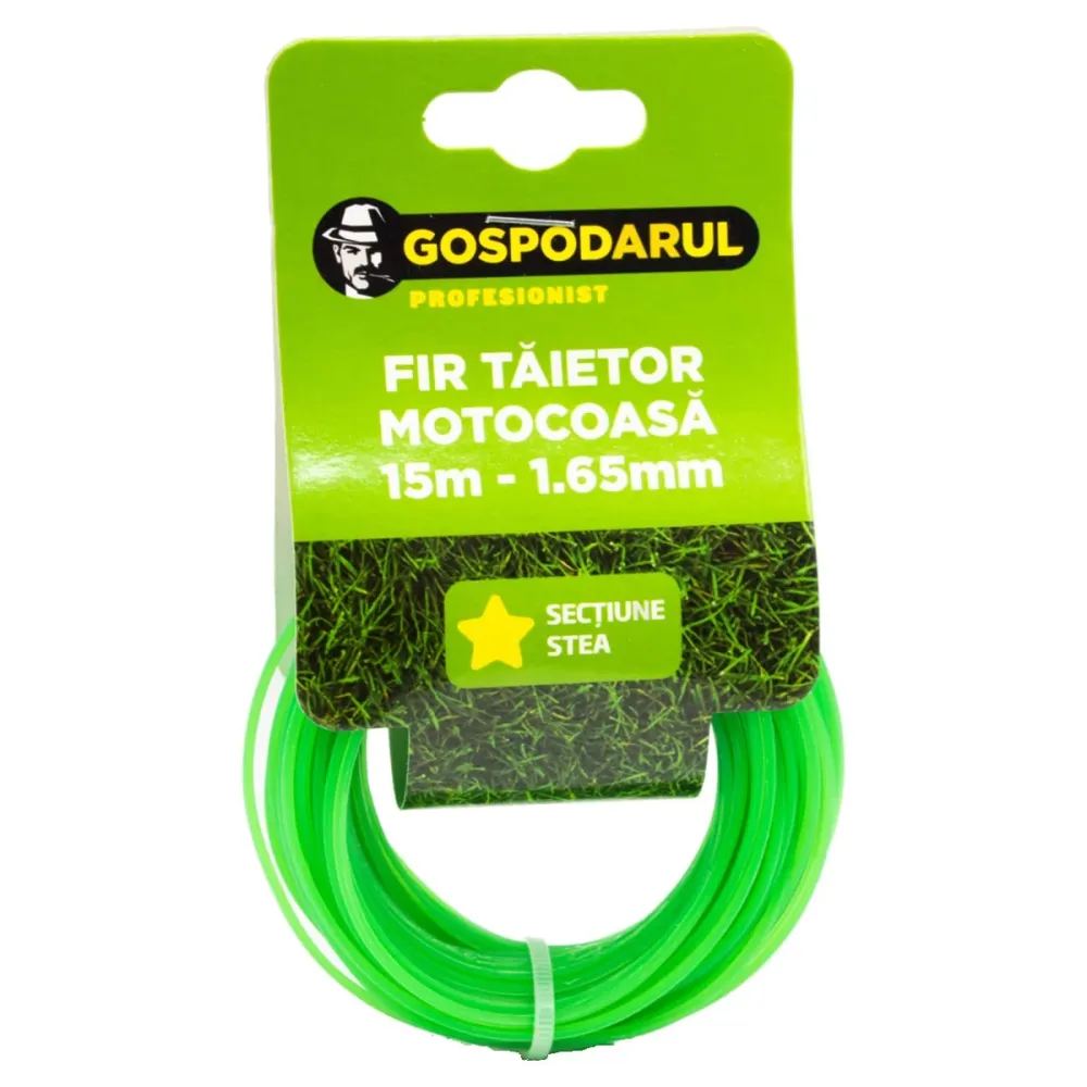 Fir taietor 15m - 1.65mm sectiune stea mc