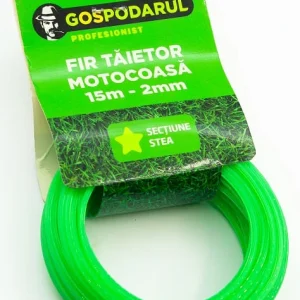 Fir taietor 15m - 2mm sectiune stea mc