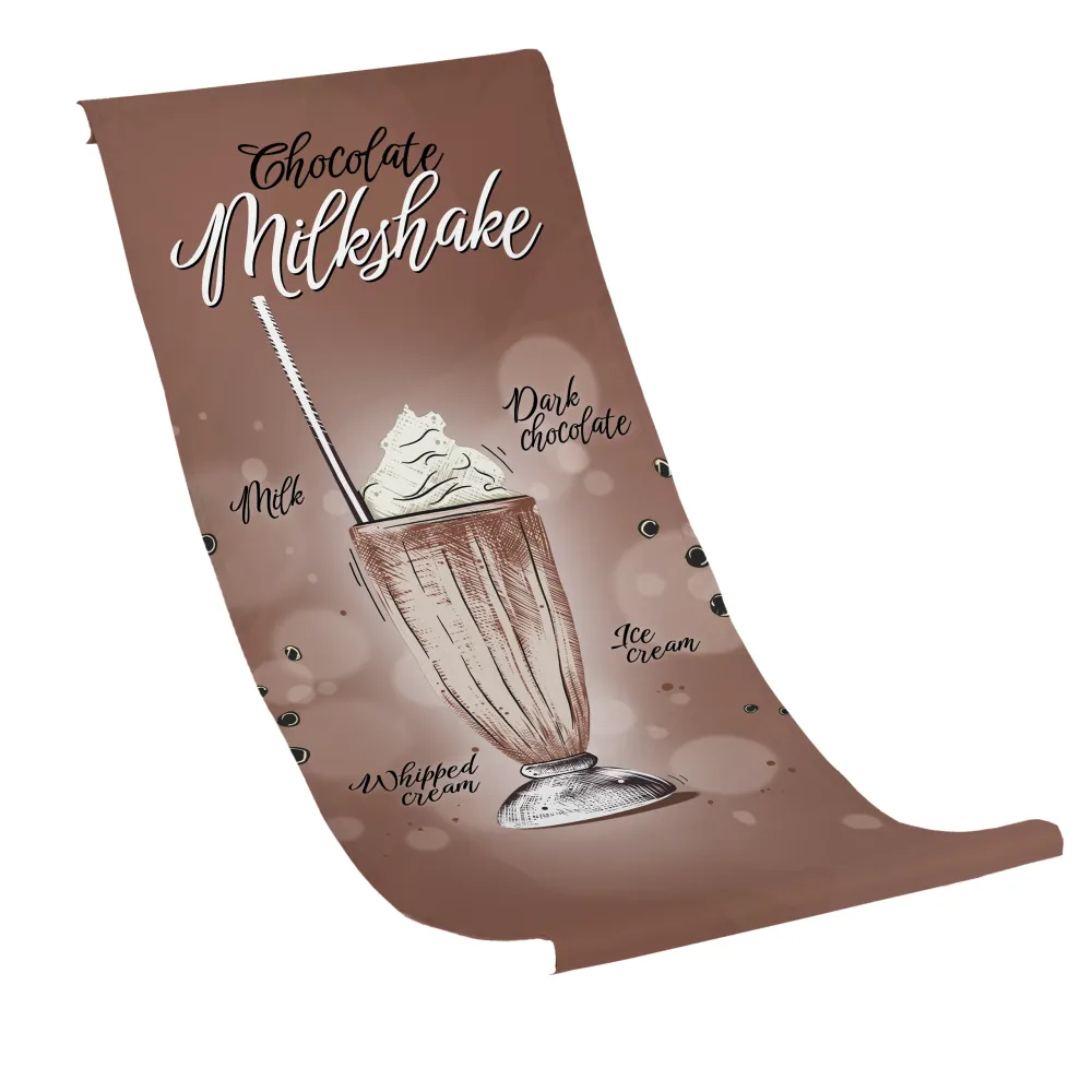 Foaie pentru șezlong CHOCOLATE MILKSHAKE