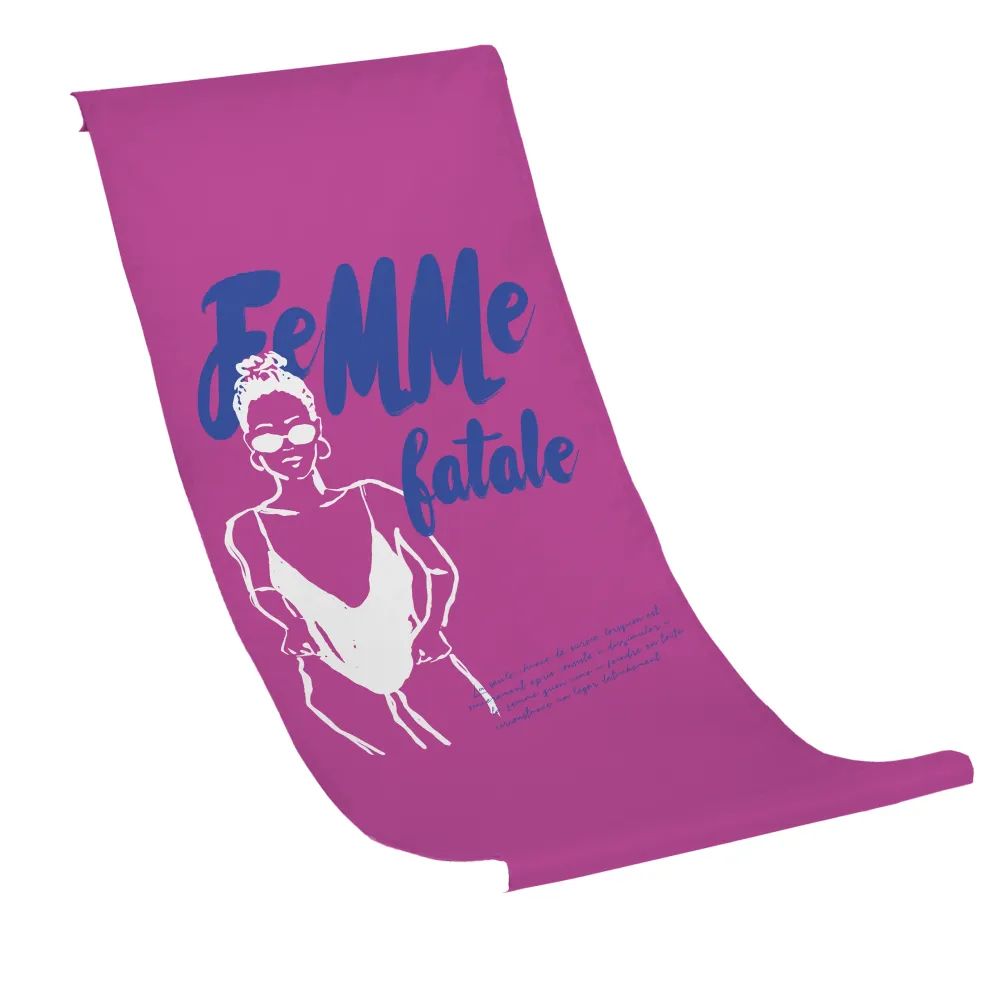 Foaie pentru șezlong FEMME FATALE