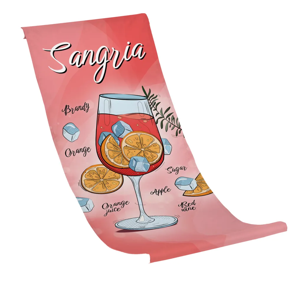 Foaie pentru șezlong SANGRIA
