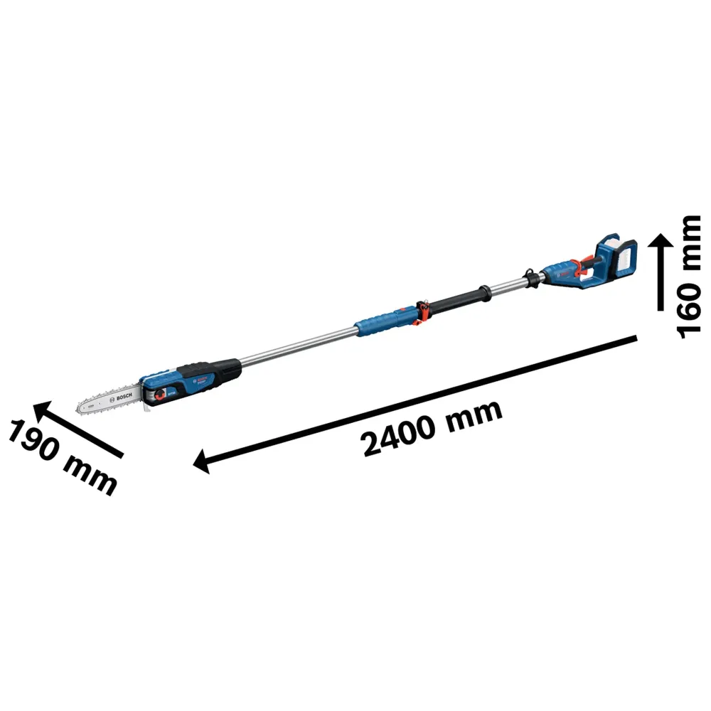 Foarfecă telescopică Bosch GKE 18V-25 TP