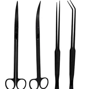 Foarfeca dreapta neagra-25cm
