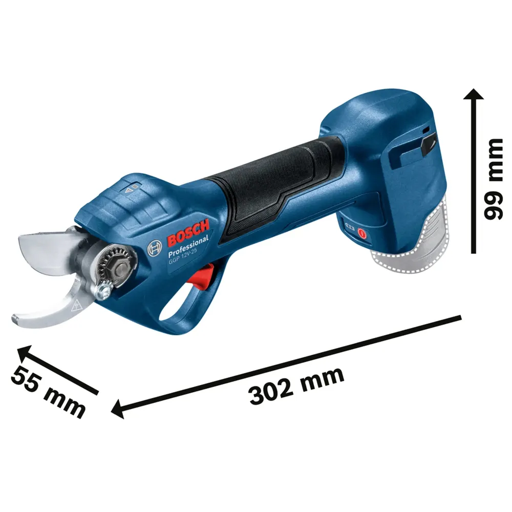 Foarfece de grădinărit Bosch GGP 12V-25 3Ah