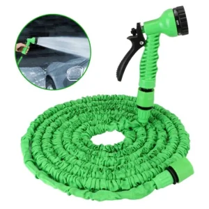 Furtun extensibil de gradina 30 metri,+ Accesoriu pentru stropit cu 3 moduri de stropire