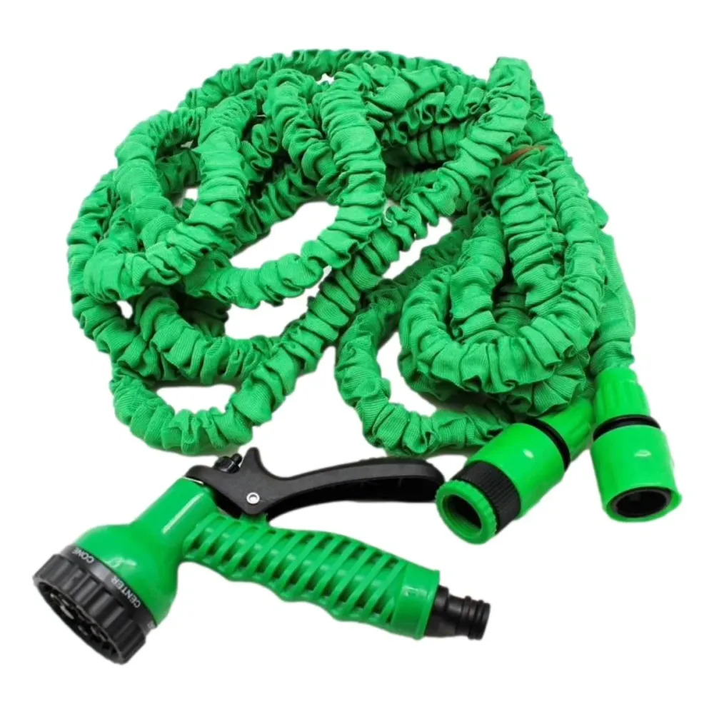 Furtun extensibil de gradina 30 metri,+ Accesoriu pentru stropit cu 3 moduri de stropire