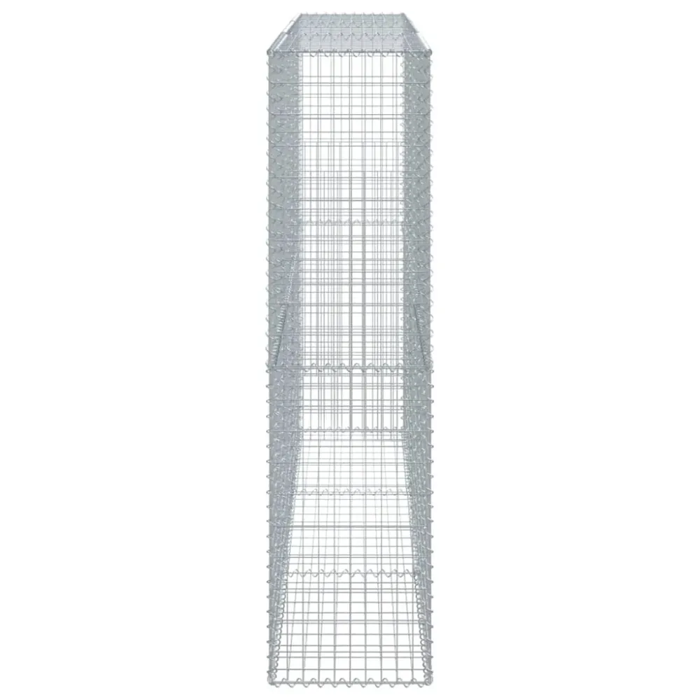 Coș gabion cu capac, 300x50x200 cm, fier galvanizat