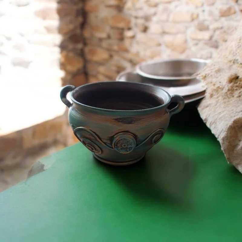 Ghiveci decor, Ceramica, 15x11 cm
