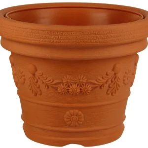 Ghiveci Decora, Biscuit Natural, 30 cm, 6 litri