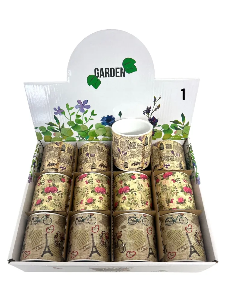 Ghiveci Din Ceramica 12/Set Model 001