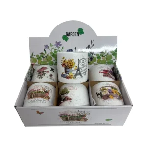 Ghiveci Din Ceramica 6/Set Model 005