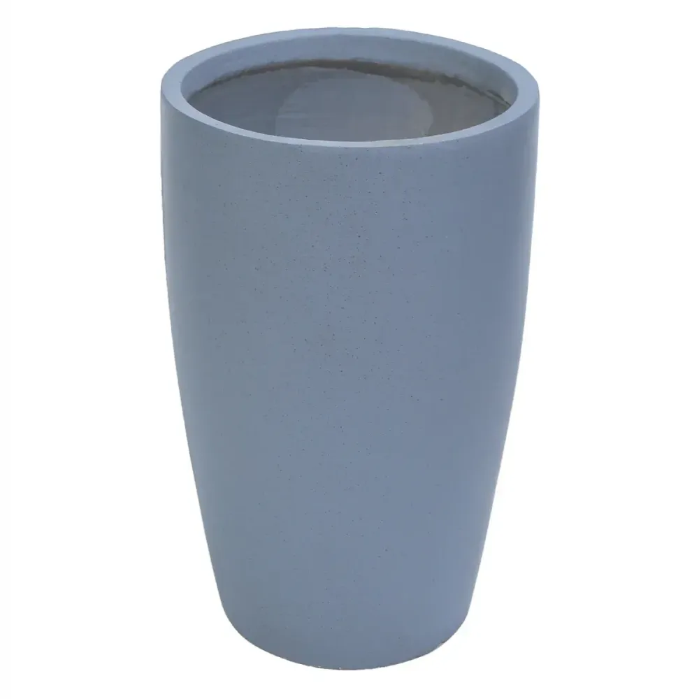 Ghiveci ecologic, Eco-friendly, Naimeed D6372, Mare, din materiale minerale, Gri, 60x37x37cm