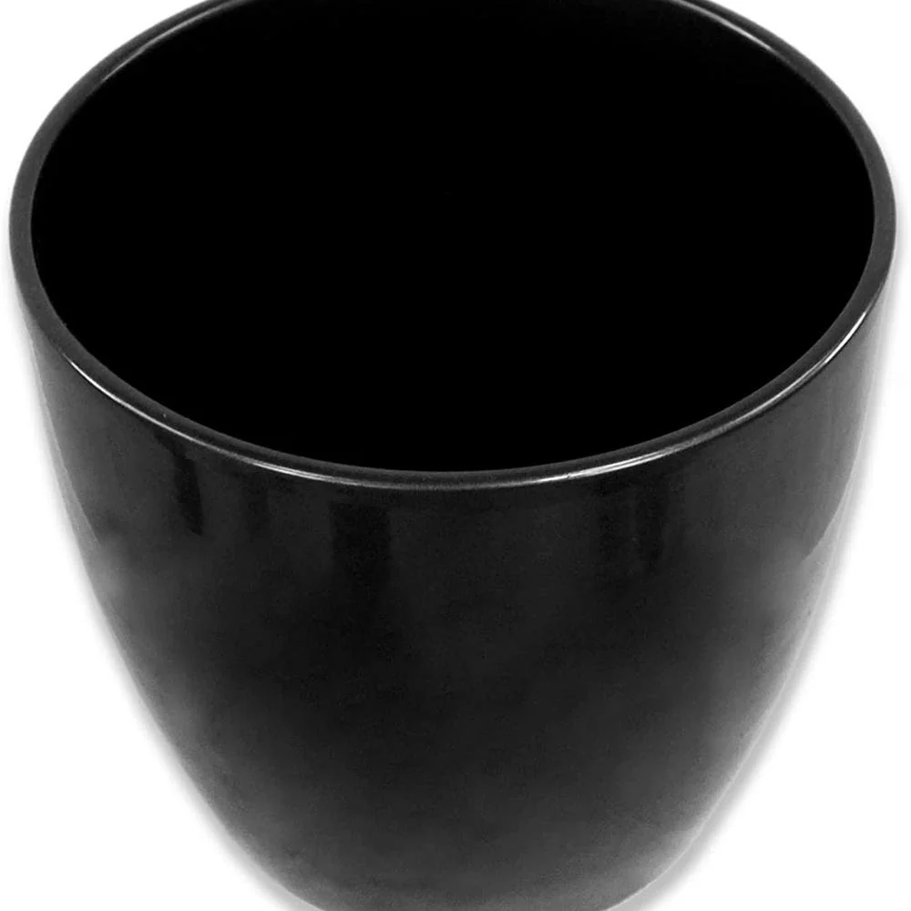 Ghiveci plante rotund Ceramic Scheurich Ø 19 cm, H17 cm, Negru