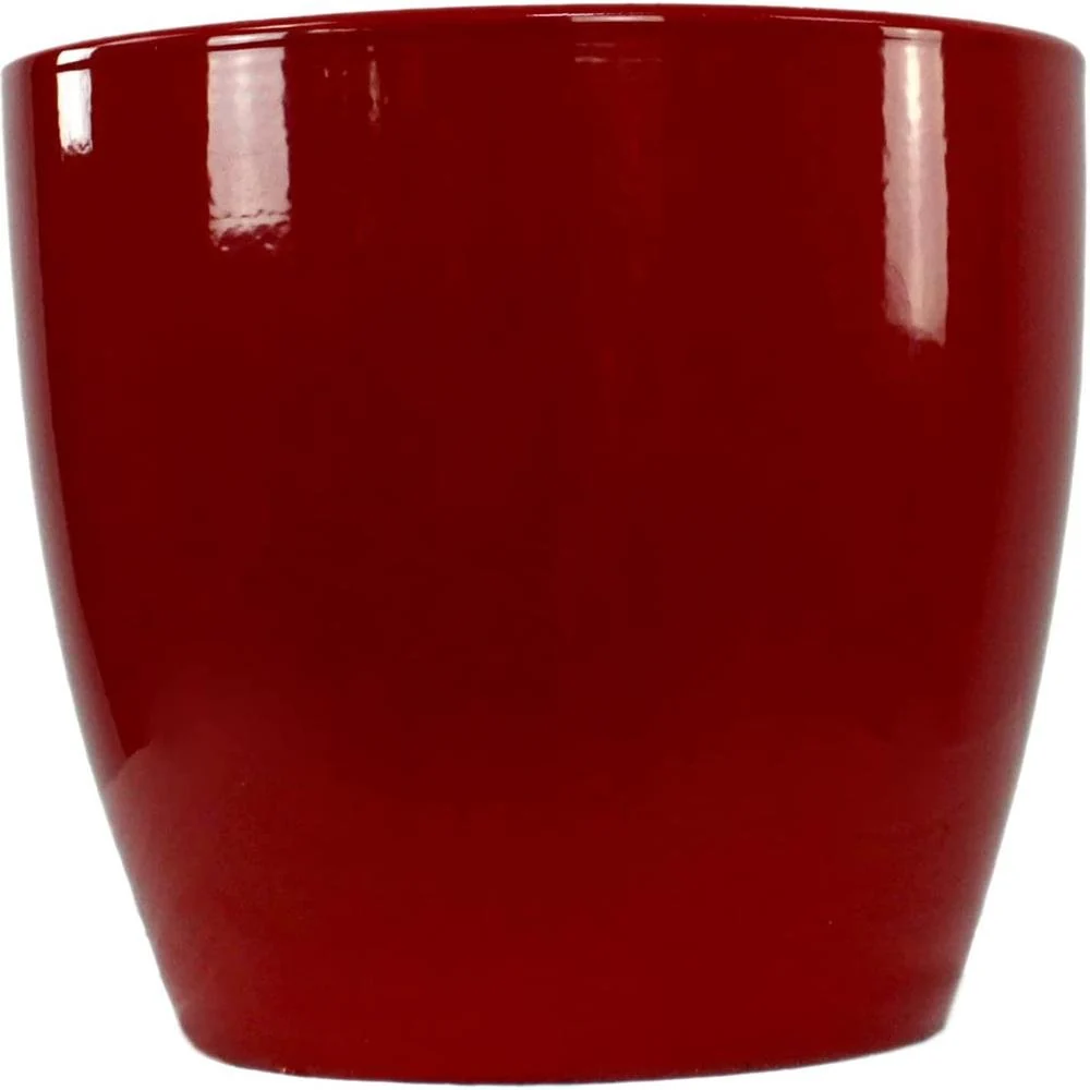 Ghiveci plante rotund Ceramic Scheurich Ø 19 cm, H17 cm, Rosu