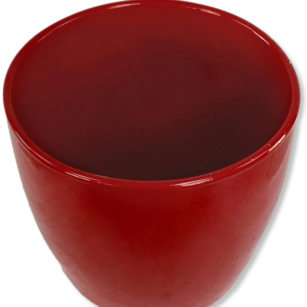 Ghiveci plante rotund Ceramic Scheurich Ø 19 cm, H17 cm, Rosu