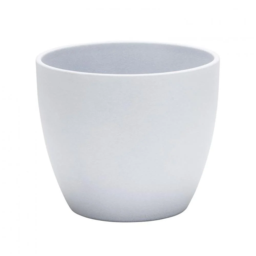 Ghiveci plante rotund Ceramic Scheurich, Ø 22 cm, H19,5 cm, Gri Deschis