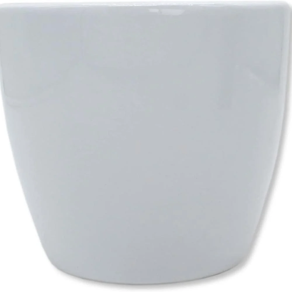 Ghiveci plante rotund Ceramic Scheurich, Ø 22 cm, H19,5 cm, Alb