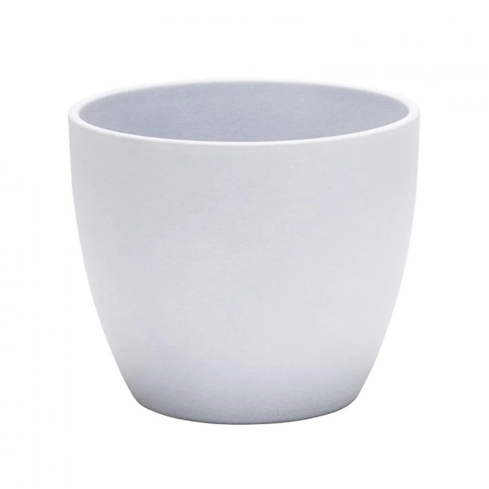 Ghiveci plante rotund Ceramic Scheurich, Ø 28 cm, H25,2 cm, Gri Deschis