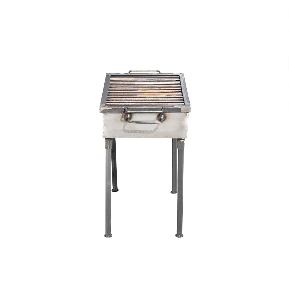 Gratar metalic pe carbuni 40x30 cm, grosime 3mm / EXT 9909