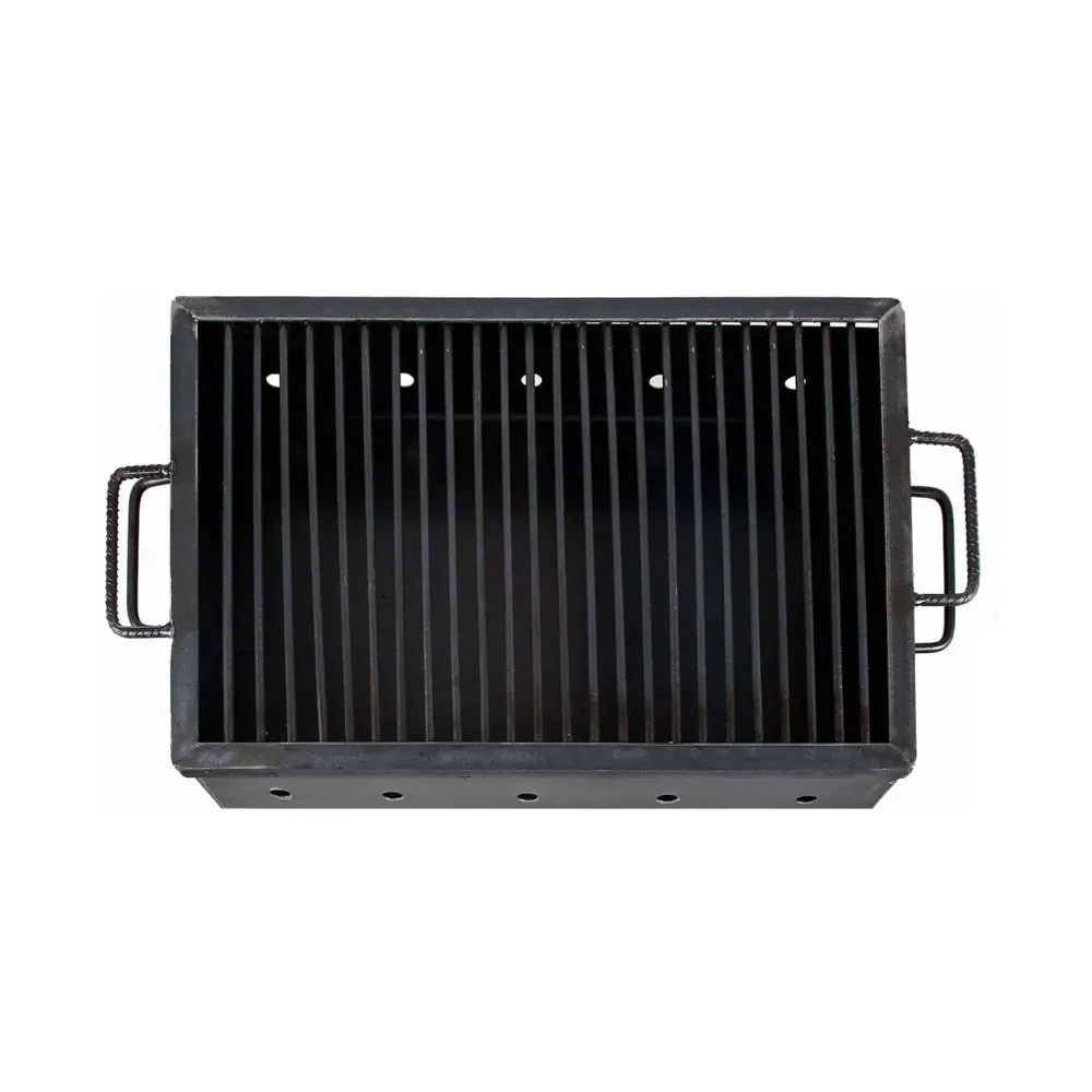 Gratar metalic pe carbuni 50x35 cm / 5208