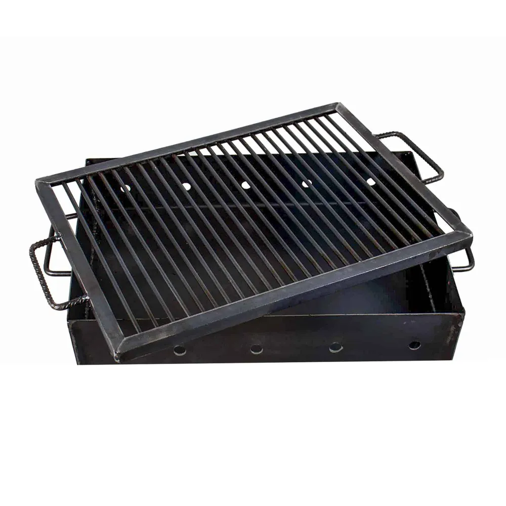 Gratar metalic pe carbuni 50x35 cm / 5208