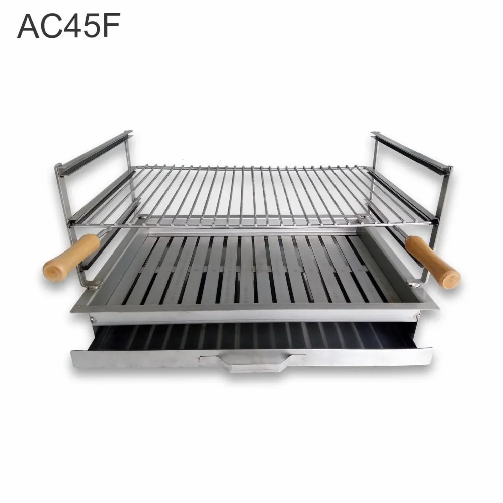Grătar încastrat din inox 70x38 AC45F