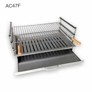 Grătar încastrat din inox 75x38 AC47F
