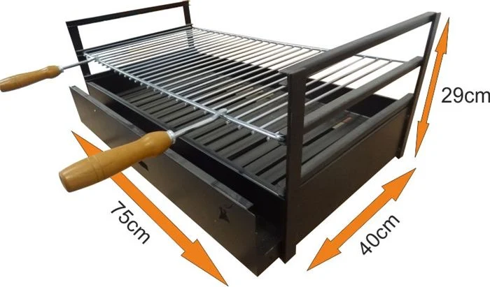 Grătar de pus din fier 75x40 AC42F