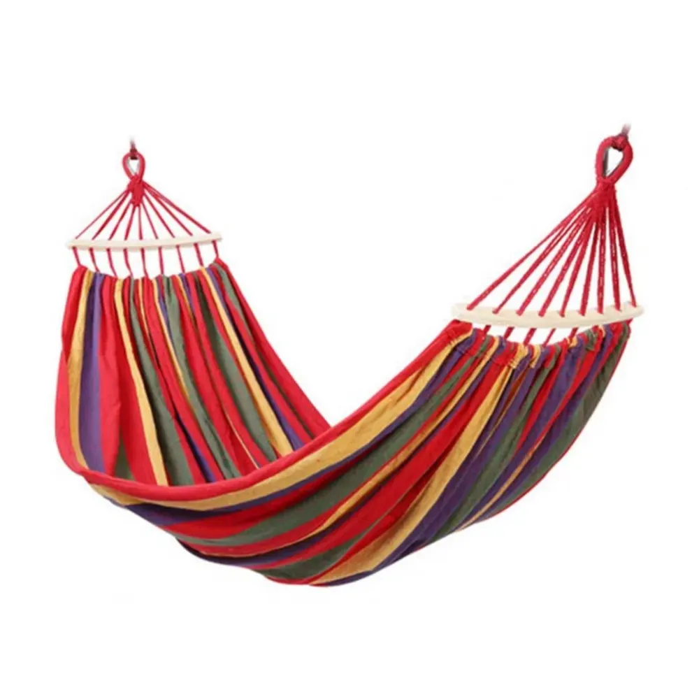 Hamac Multicolor 200x80 cm cu Bare Lemn