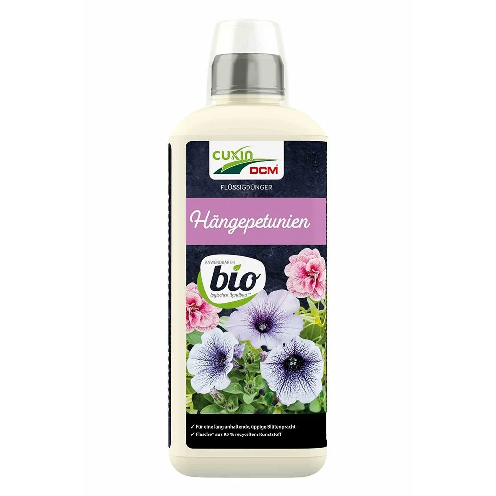 Ingrasamant Lichid Organic pentru Petunii Suspendate, 800 ml, Cuxin DCM