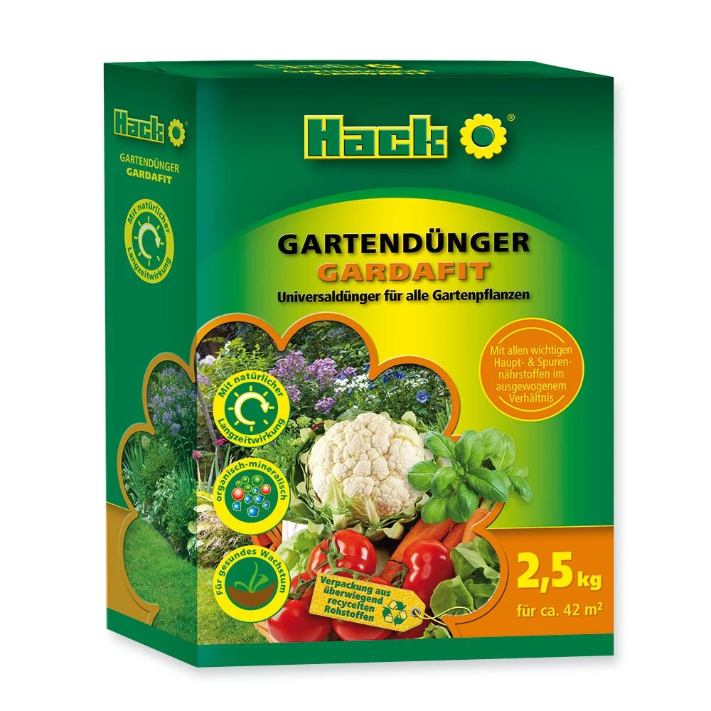 Ingrasamant Natural Organic HACK de Gradina Gardafit - 2.5 Kg