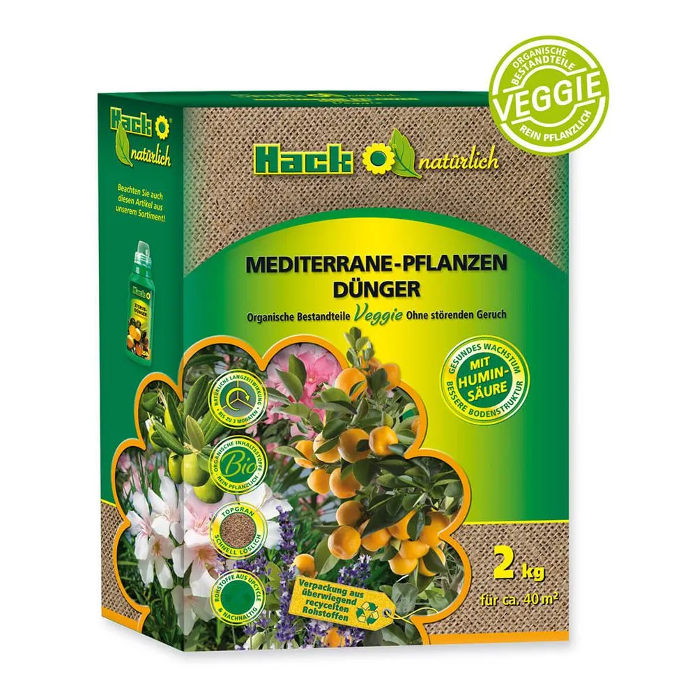 Ingrasamant Natural Organic HACK pentru plante Mediteraneene - 2 kg