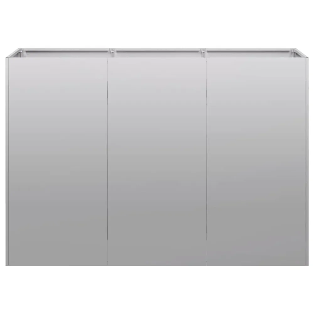 Jardinieră 120x40x80 cm oțel galvanizat