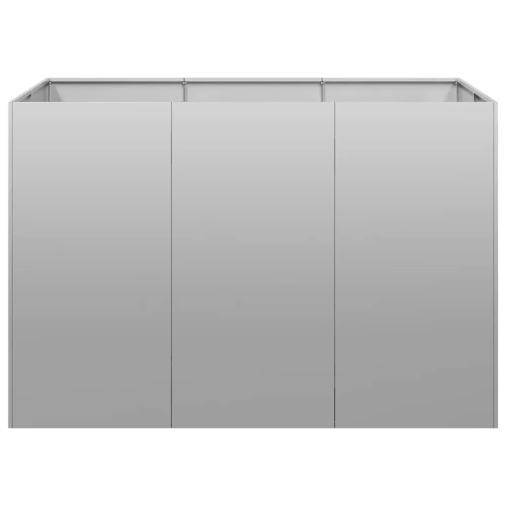 Jardinieră 120x80x80 cm oțel galvanizat