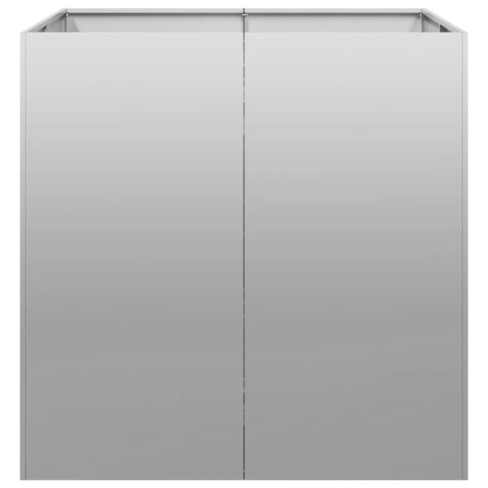 Jardinieră 80x80x80 cm oțel galvanizat