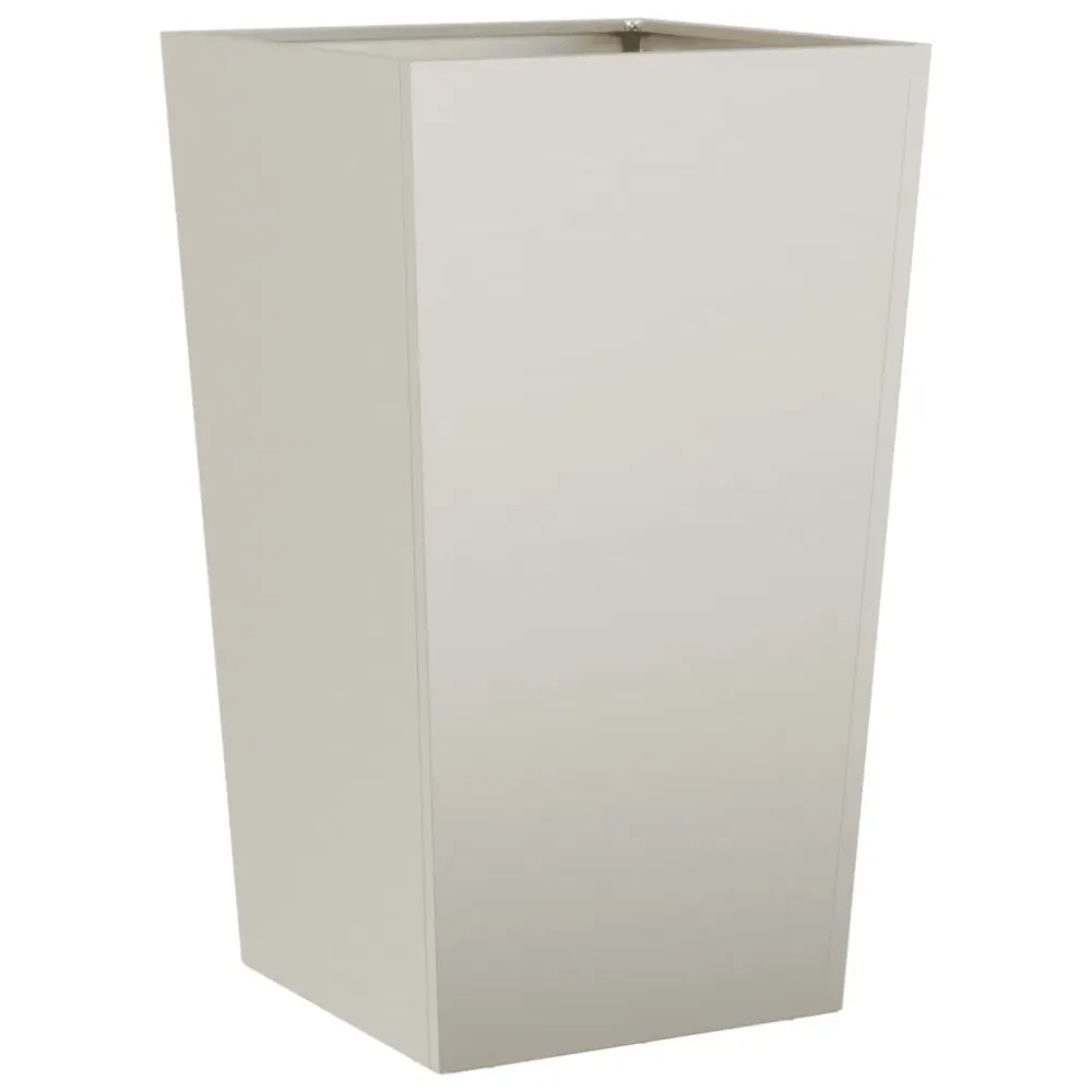 Jardinier de grădină 45x45x75 cm Oțel pentru intemperii