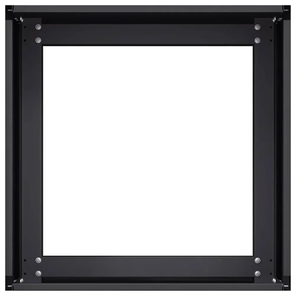 Jardinieră Negru 40x40x30 cm Oțel
