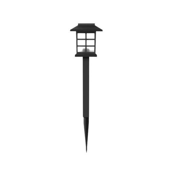 Lampa solara Led pentru gradina, Tip felinar, Vivimall, Alb rece