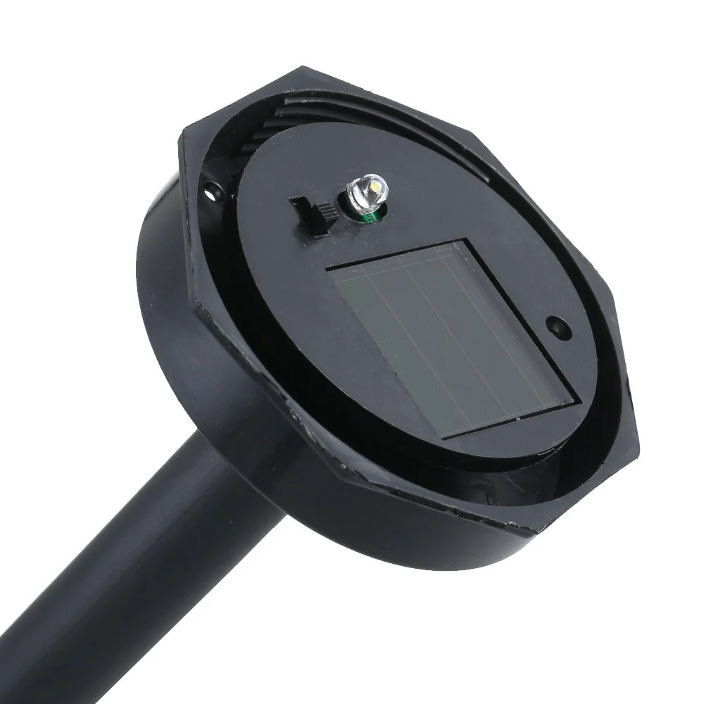 Lampa solara LED, Sferica, Tip Glob Vivimall, Diametru 10 cm, Alb cald