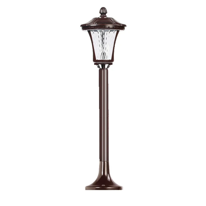Lampa solara cu prindere pamant, Vivimall, inaltime 65 cm, Alb Rece