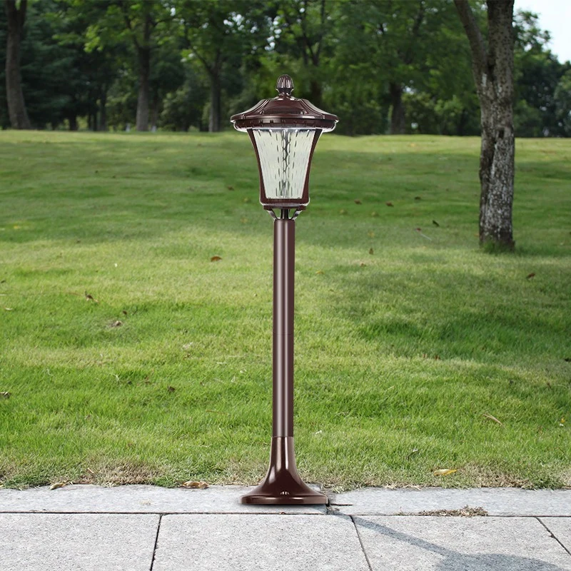 Lampa solara cu prindere pamant, Vivimall, inaltime 65 cm, Alb Rece