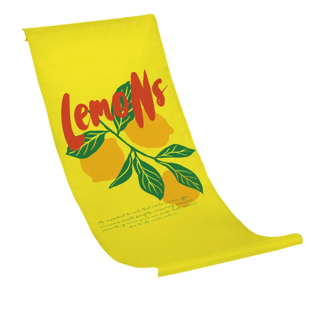 LEMONS Husă pentru șezlong