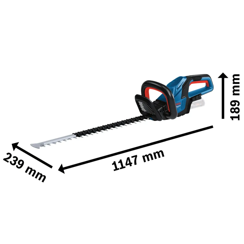 Mașă de tuns gard viu Bosch GHE 18V-60