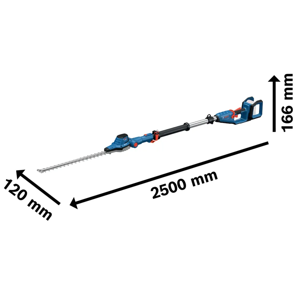 Mașă de tuns gard viu telescopică Bosch GHE 18V-50 TP