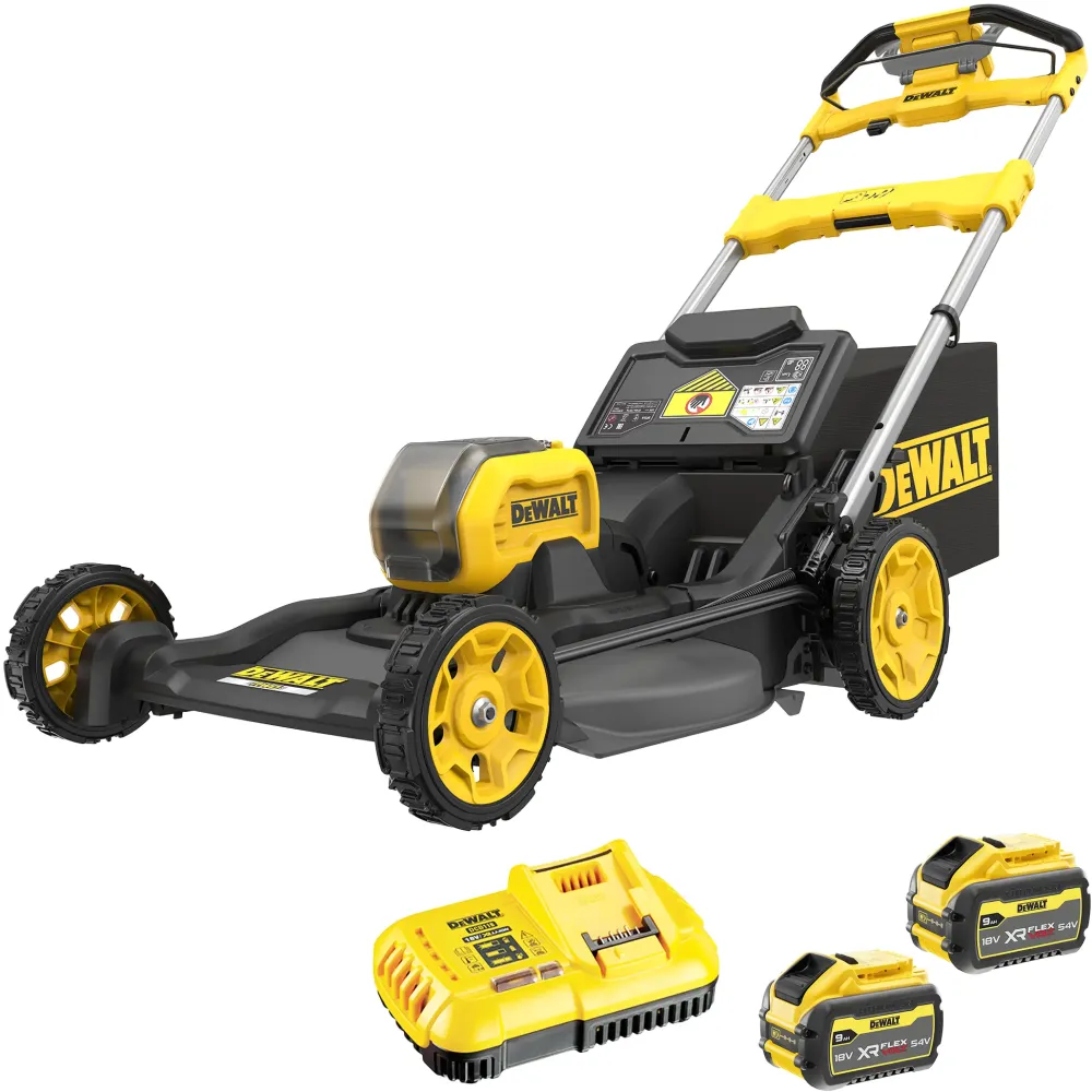 Mașă de tuns iarba autopropulsată Dewalt DCK550SPX2K-IT 54V 9Ah